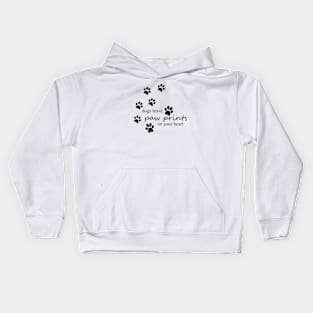 Dog fingers Kids Hoodie